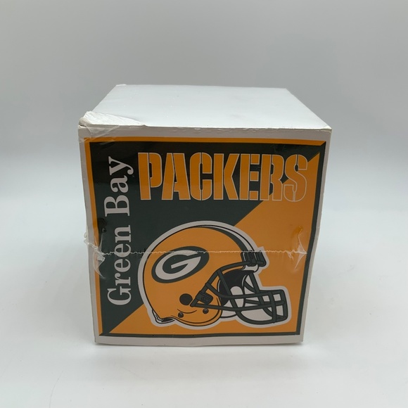 NFL Turner Green Bay Packers Team Cube Note Pad Writing Paper Cube Sealed - Picture 3 of 11